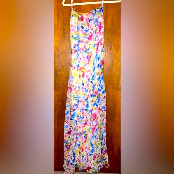 Cowl Neck Maxi Dress Abercrombie & Fitch - Picture 4 of 8